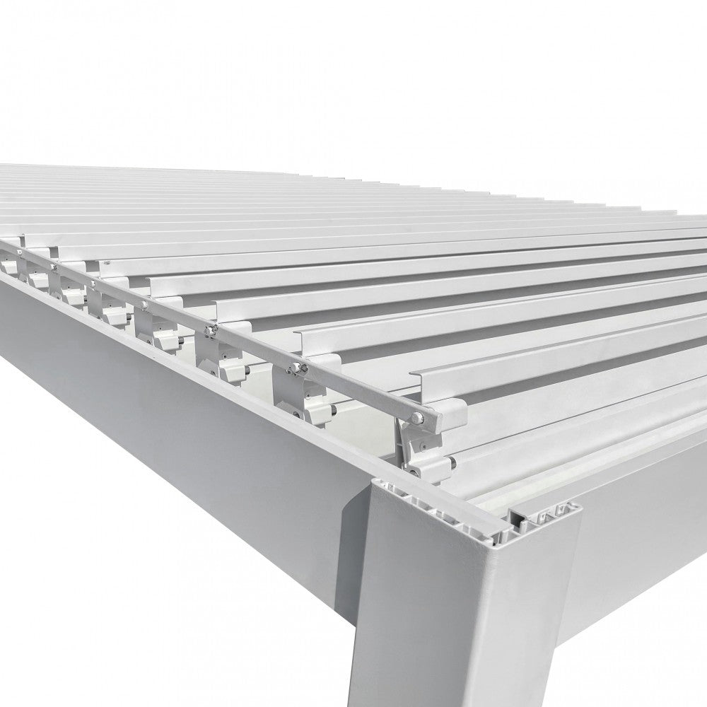 PERGOLA BIOCLIMATICA 3 X 4 CON DOPPIA LAMELLA