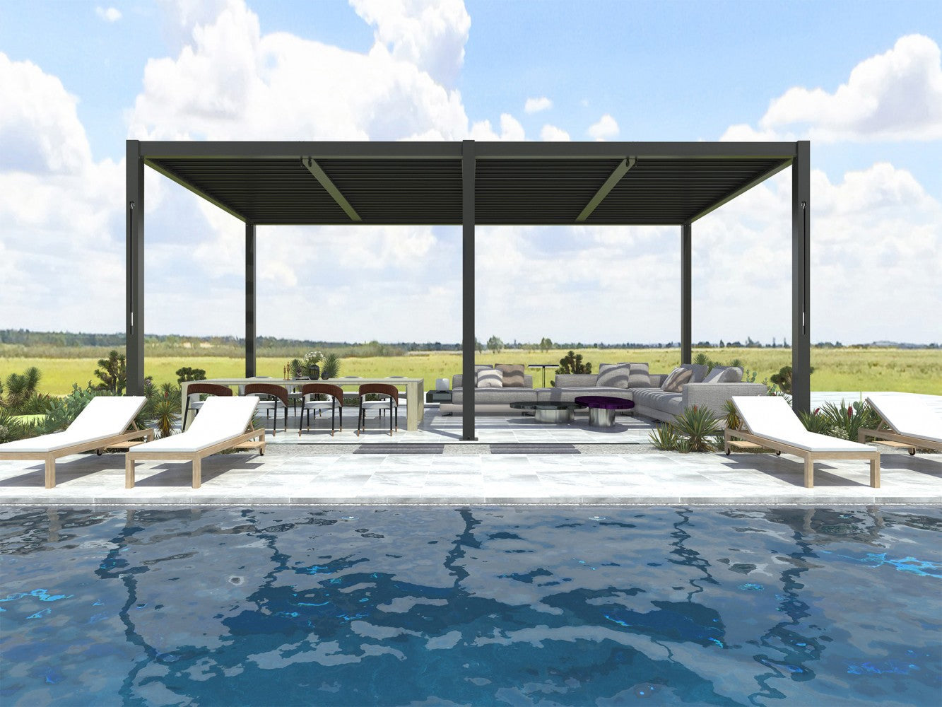 PERGOLA BIOCLIMATICA 5,8 X 3