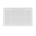 LATERALE SCORREVOLE CON LAMELLE PER LATO DA 4 M PERGOLA BIOCLIMATICA