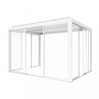 LATERALE SCORREVOLE CON VETRO PER LATO DA 3 M PERGOLA BIOCLIMATICA