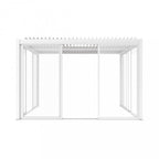 LATERALE SCORREVOLE CON VETRO PER LATO DA 4 M PERGOLA BIOCLIMATICA