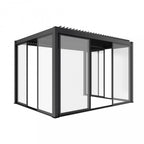 LATERALE SCORREVOLE CON VETRO PER LATO DA 4 M PERGOLA BIOCLIMATICA