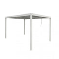 Pergola Bioclimatica 3×3 Elle per esterno in alluminio con lamelle