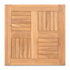 Piano in teak per basi contract - 3 misure