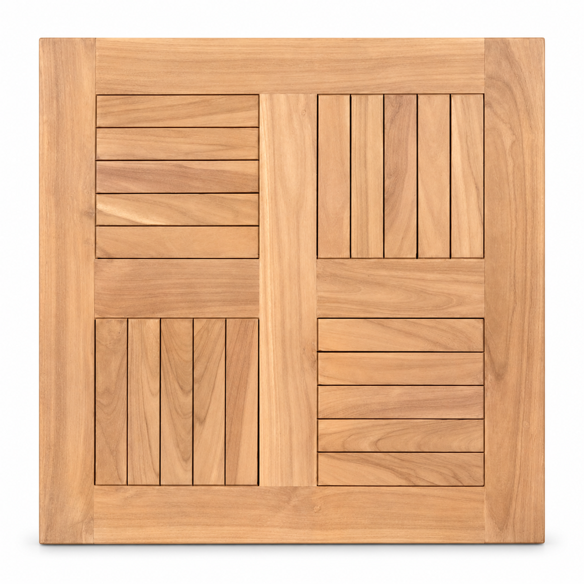 Piano in teak per basi contract - 3 misure