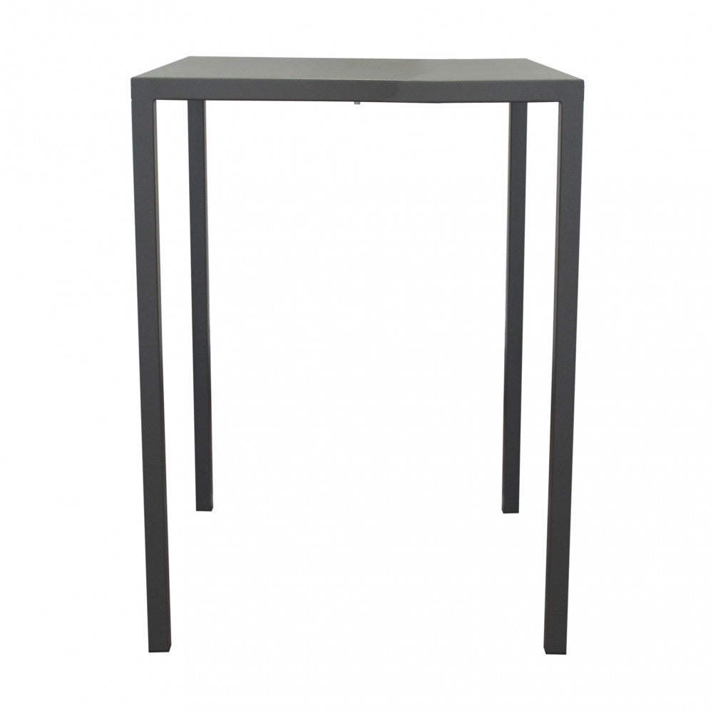 TAVOLO AUTOLIVELLANTE 80 X 80 ANTRACITE ALTO