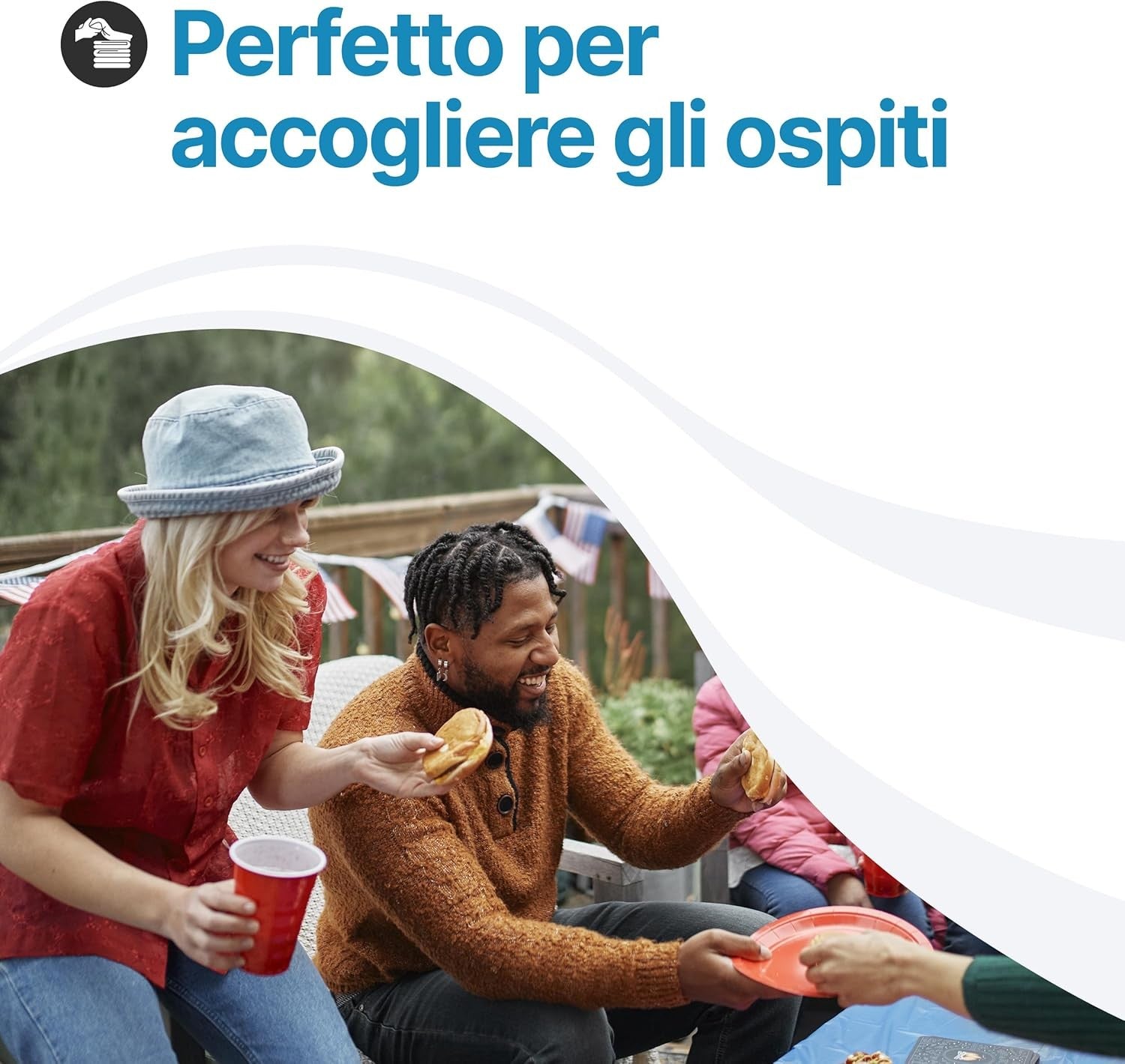 Tavolo da giardino allungabile in plastica Bergen