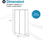 Armadietto Portascope per Esterno Simplex