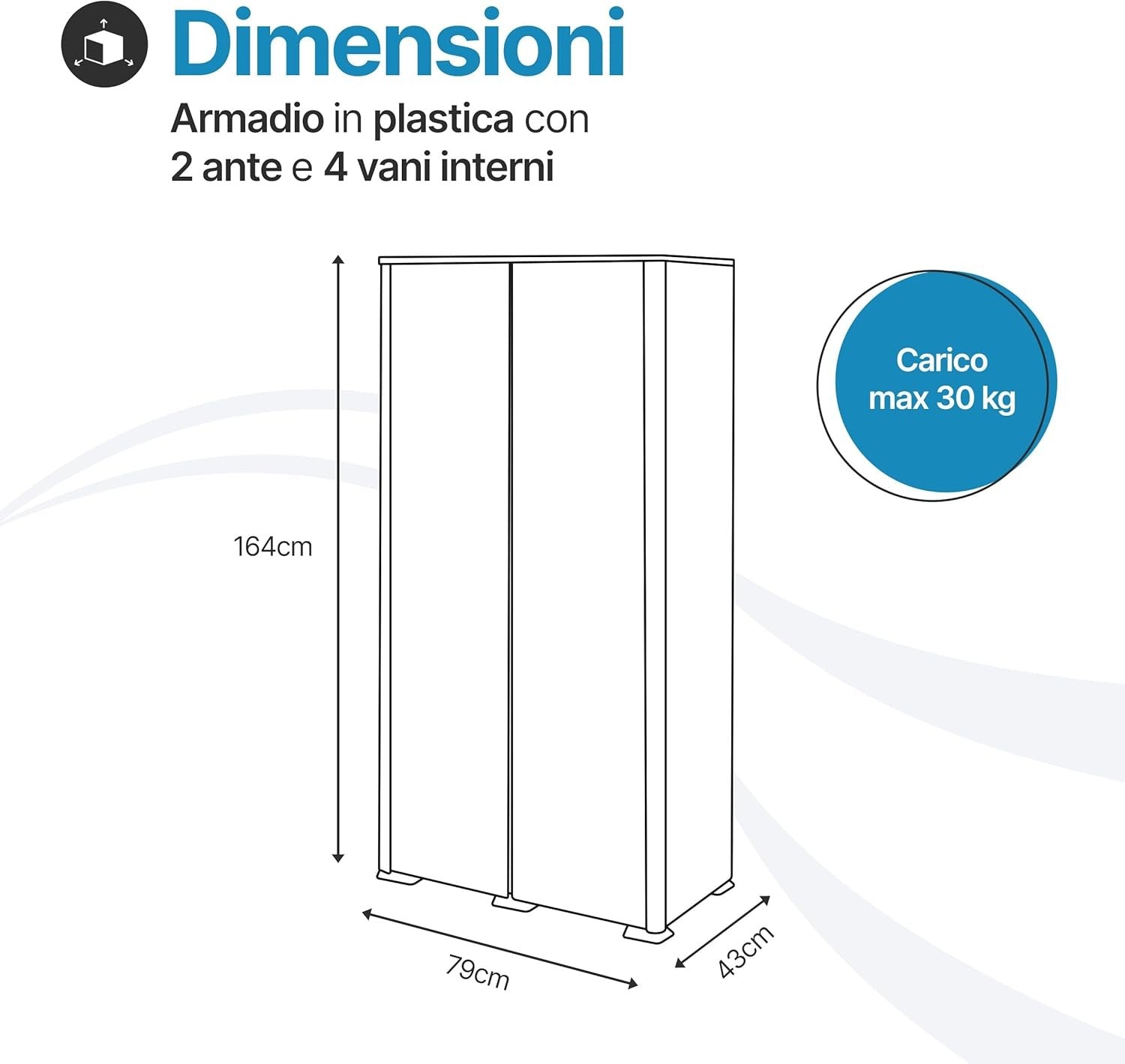 Armadietto Portascope per Esterno Simplex