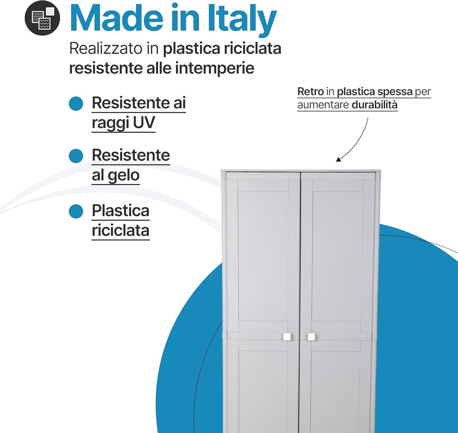 Armadietto Portascope per Esterno Simplex