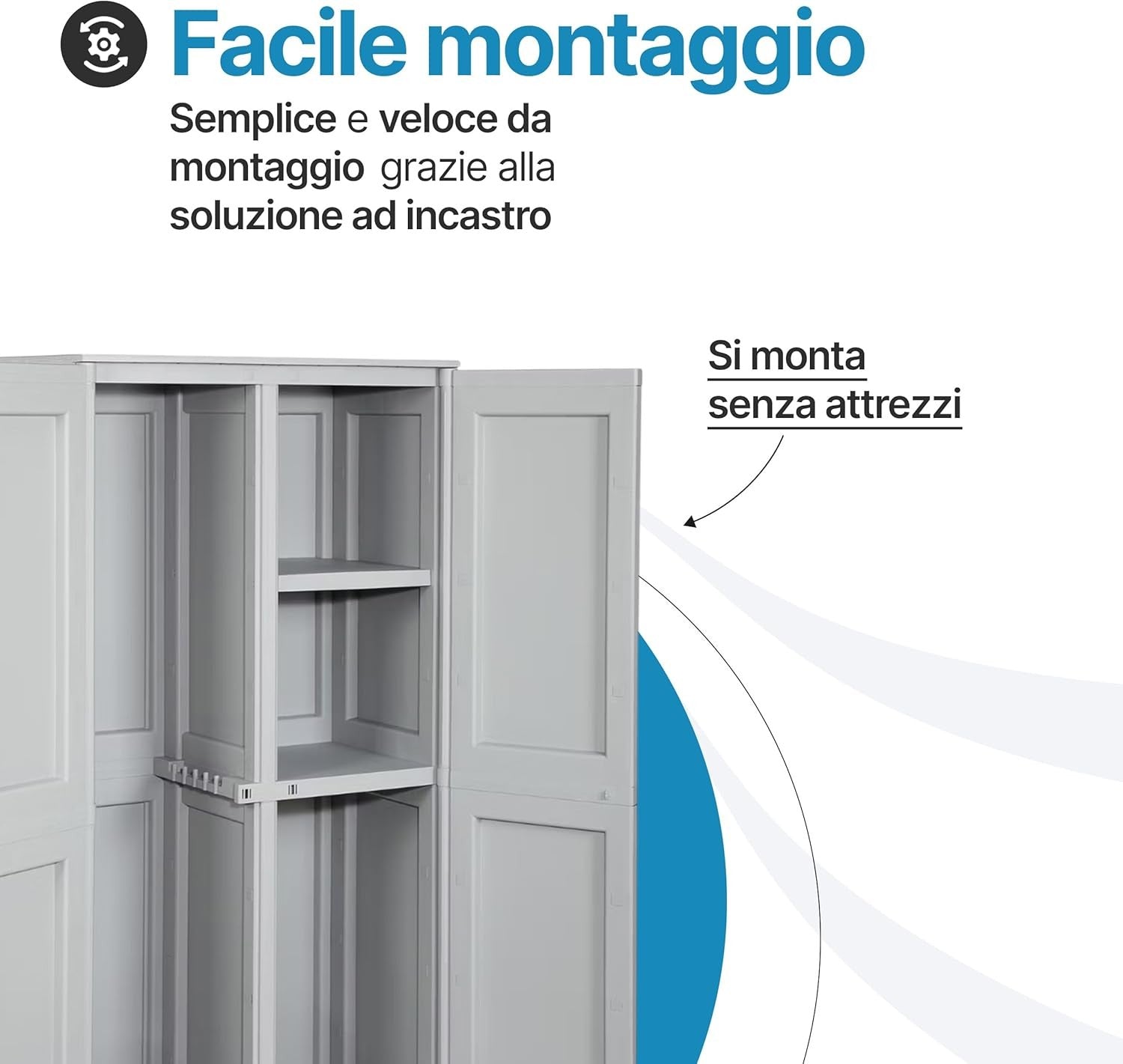 Armadietto Portascope per Esterno Simplex