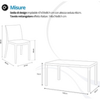 Tavolo e sedie da Giardino in Plastica – Set Primavera