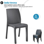 Tavolo e sedie da Giardino in Plastica – Set Primavera