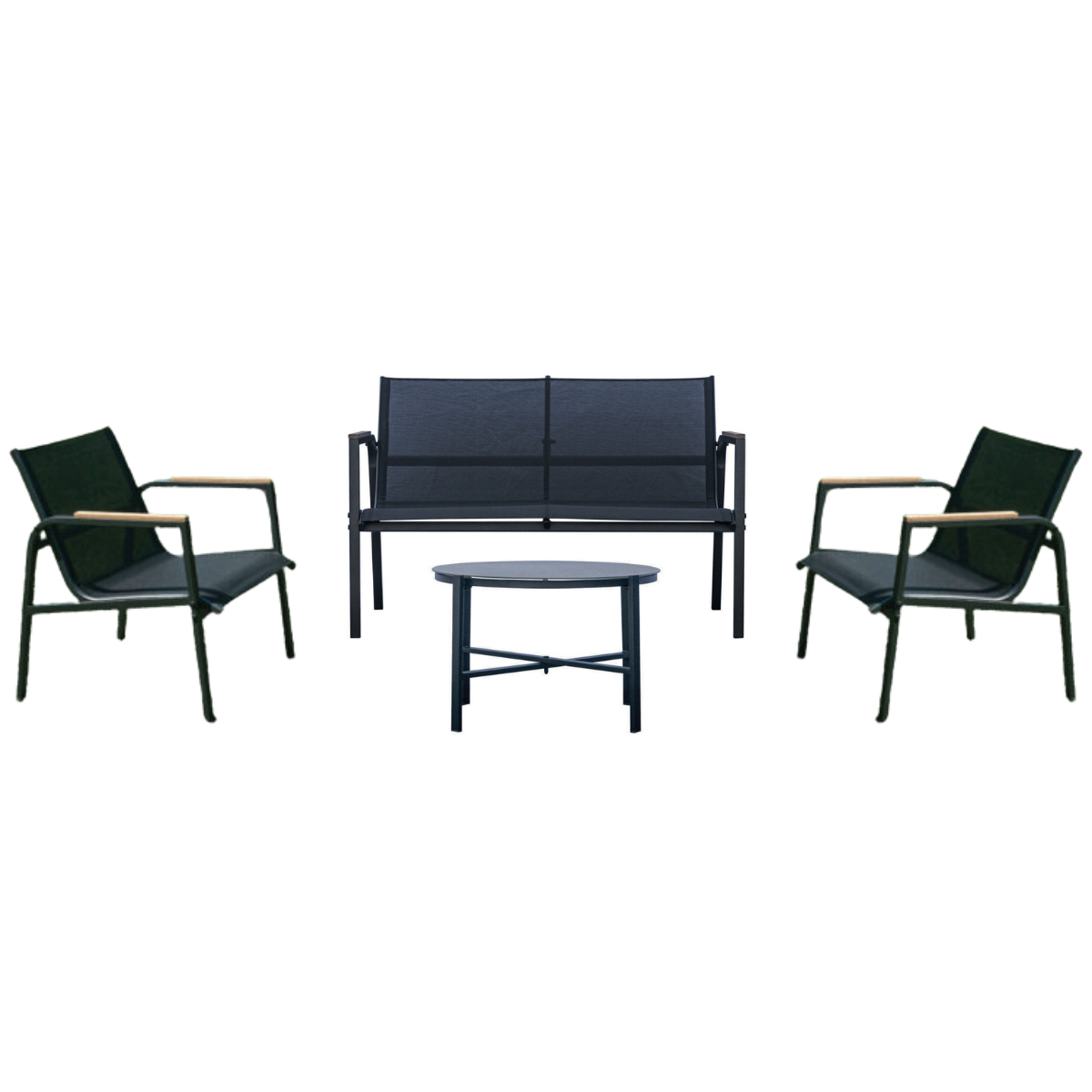 Salotto da giardino in ferro Tarquinia – SET 150G