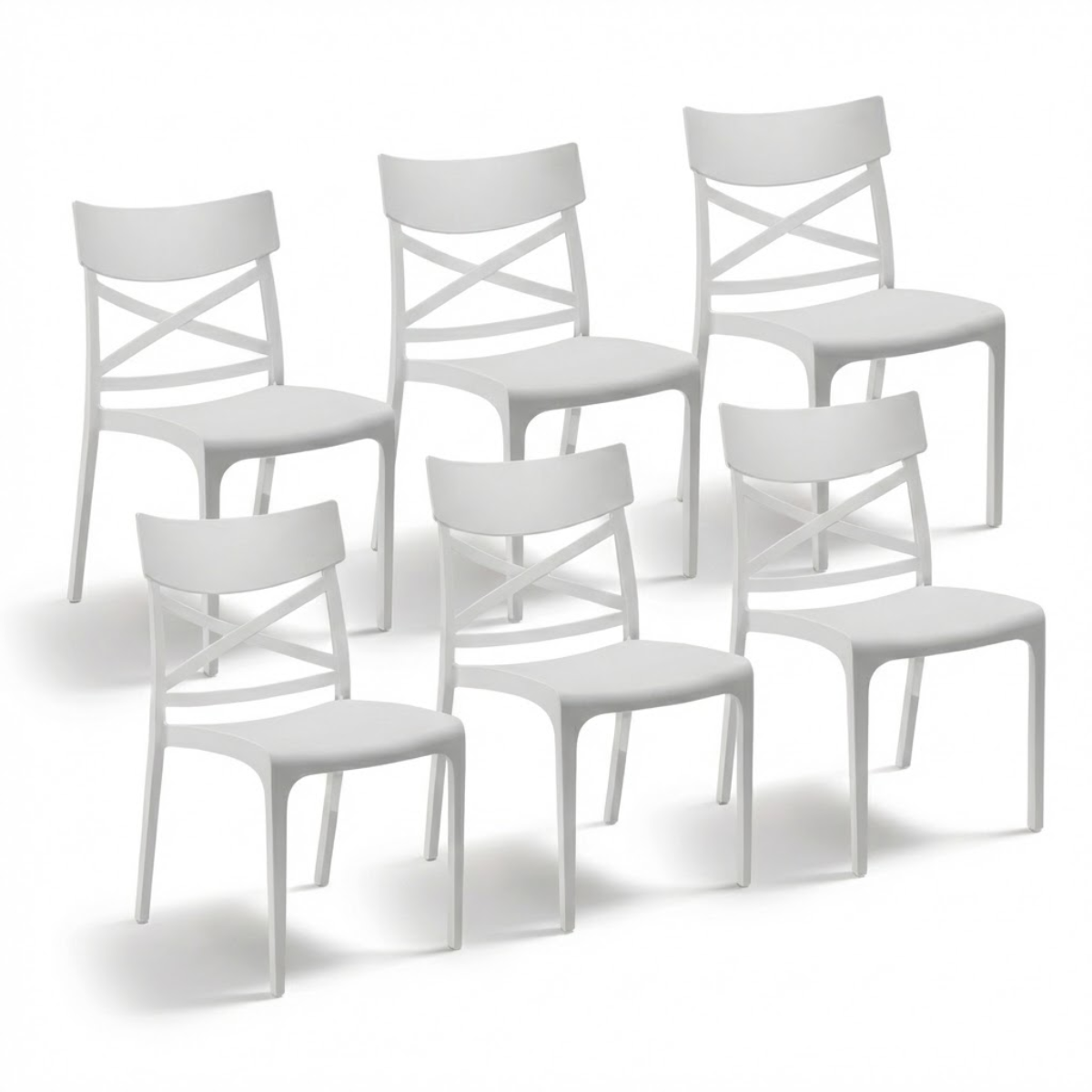 Sedia Croix interno esterno plastica
