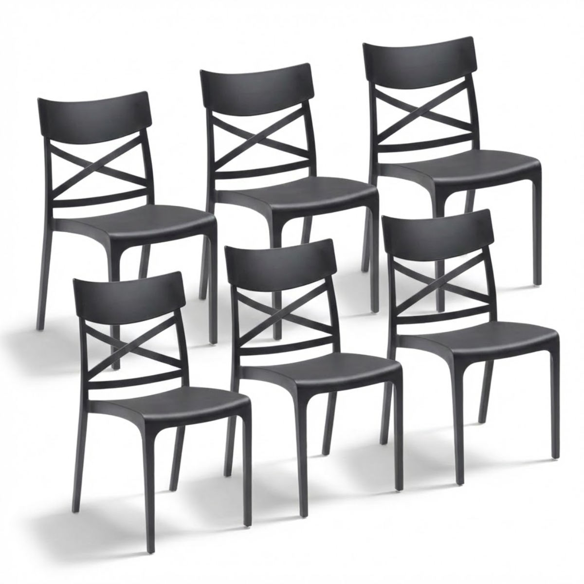 Sedia Croix interno esterno plastica
