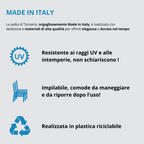 Sedia interno esterno plastica Provence