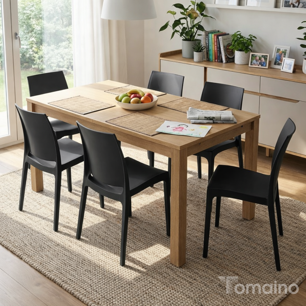 Sedia Volga per interno ed esterno in plastica