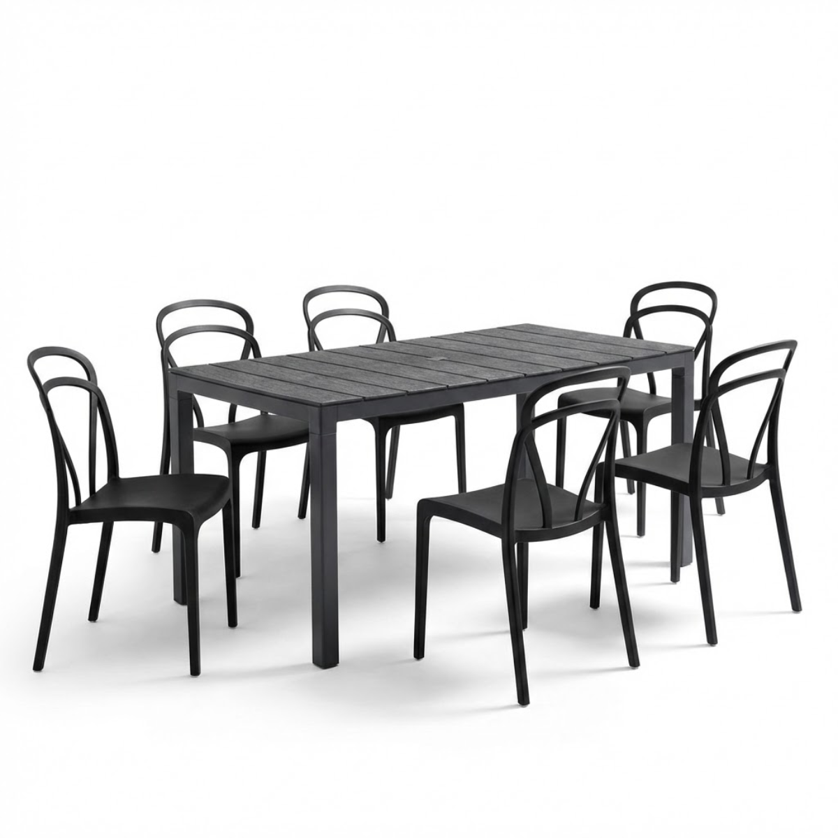 Sedia Vague interno e esterno in plastica