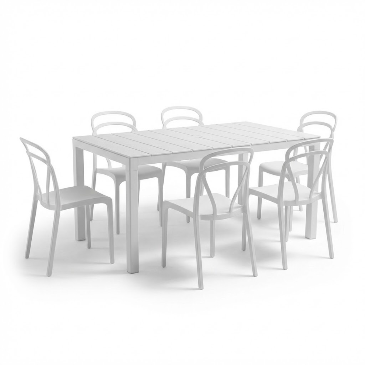 Sedia Vague interno e esterno in plastica