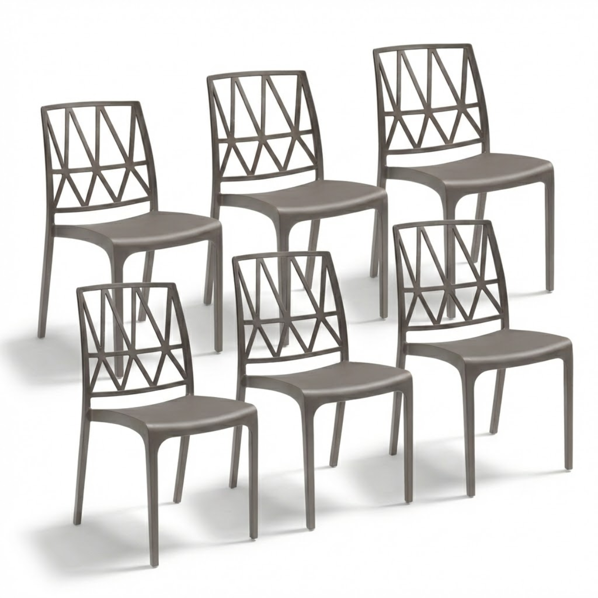 Sedia Bridge per Interno ed Esterno in Plastica
