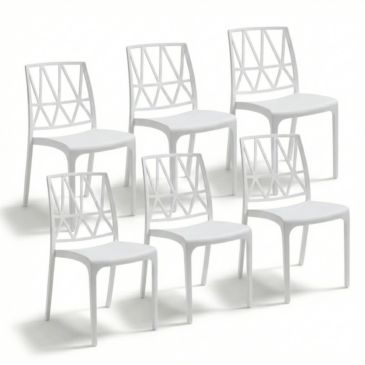 Sedia Bridge per Interno ed Esterno in Plastica
