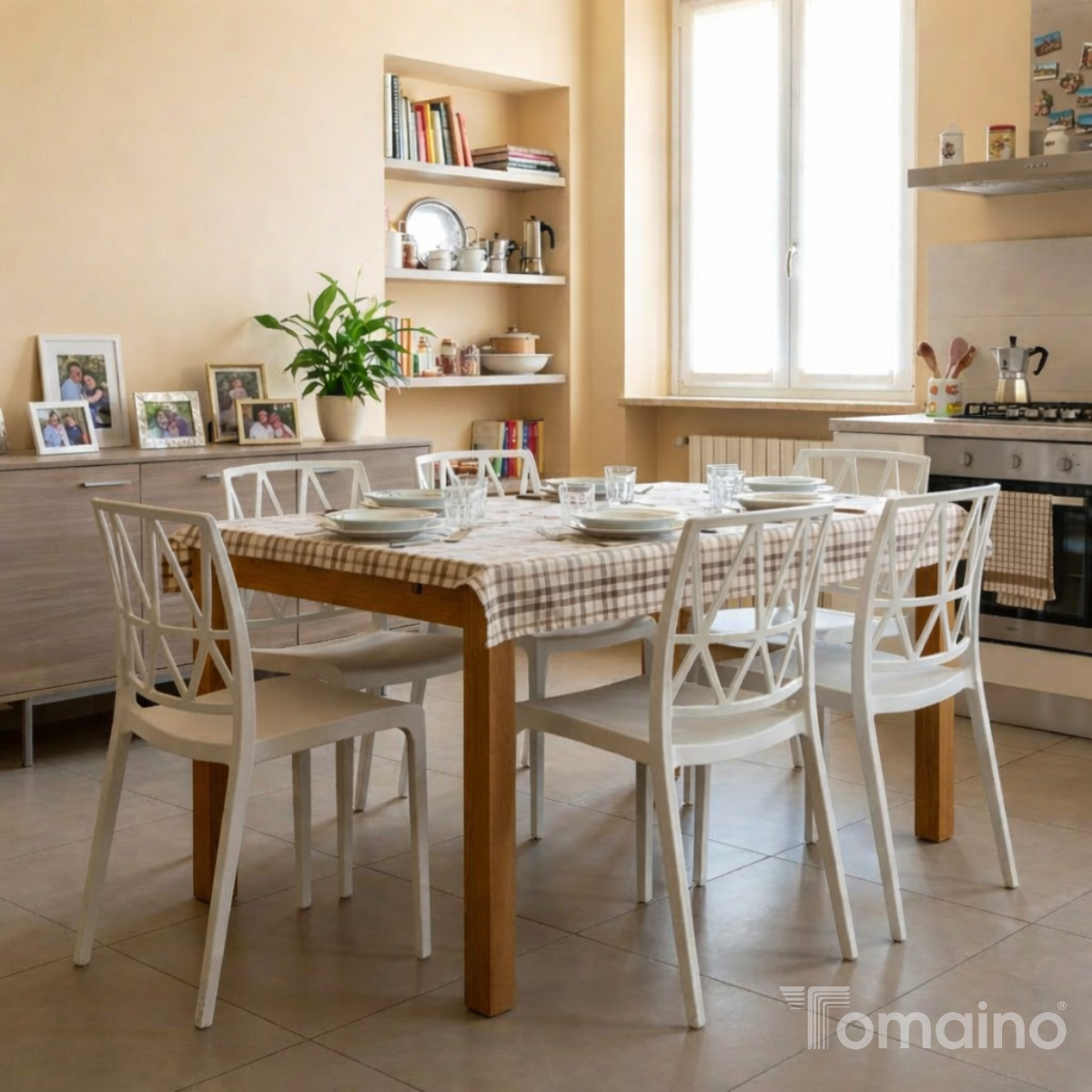 Sedia Bridge per Interno ed Esterno in Plastica