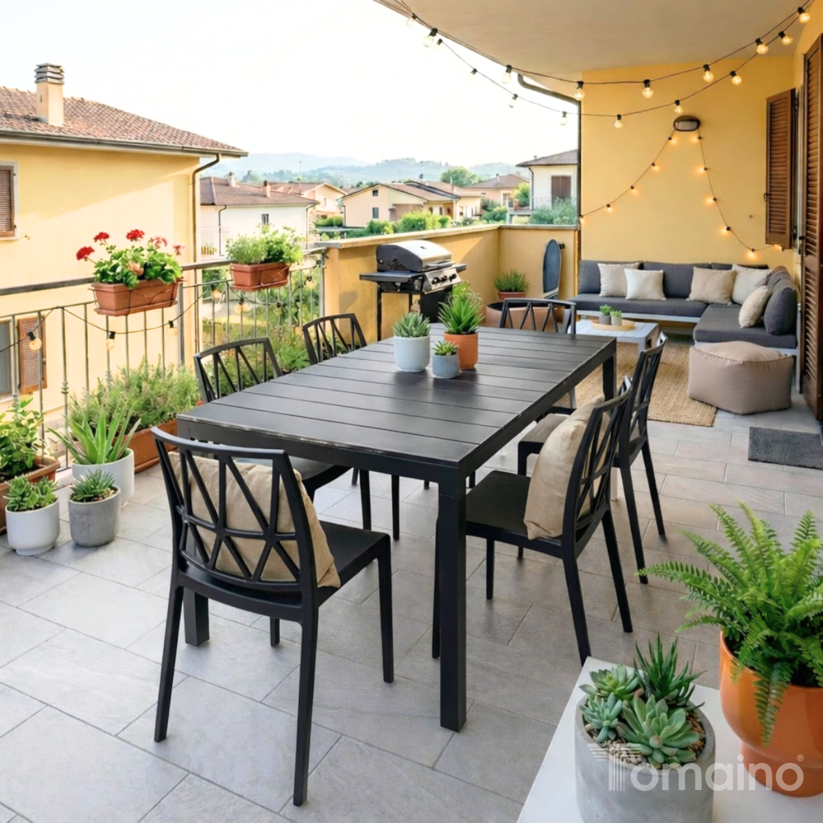 Sedia Bridge per Interno ed Esterno in Plastica