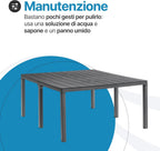 Tavolo Da Giardino Allungabile King Double