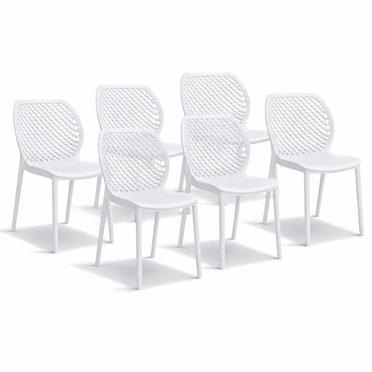 Sedia Aria in plastica per interno ed esterno