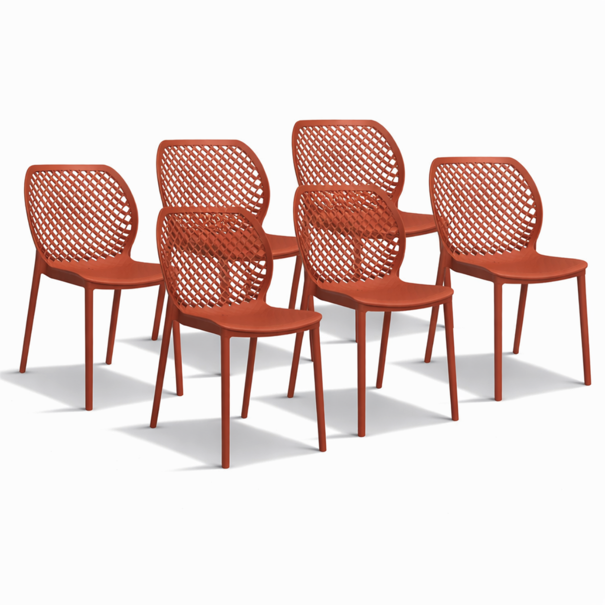 Sedia Aria in plastica per interno ed esterno