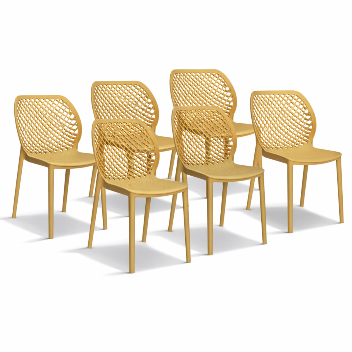 Sedia Aria in plastica per interno ed esterno