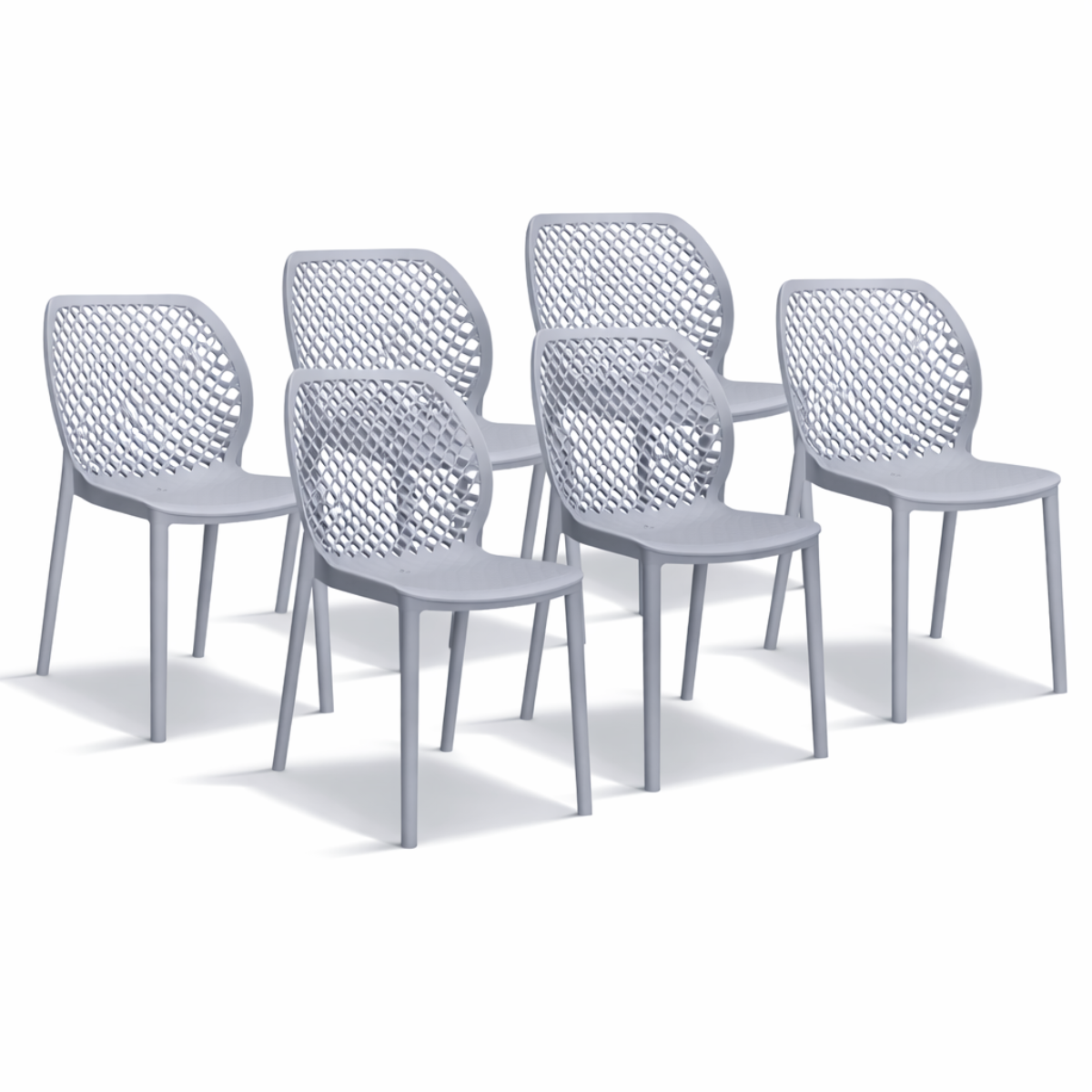 Sedia Aria in plastica per interno ed esterno