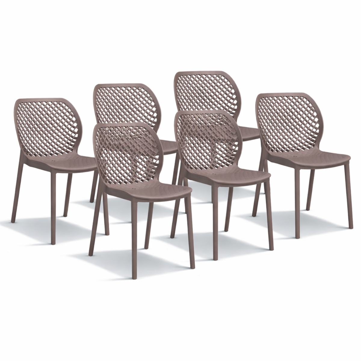 Sedia Aria in plastica per interno ed esterno