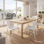 Sedia Aria in plastica per interno ed esterno