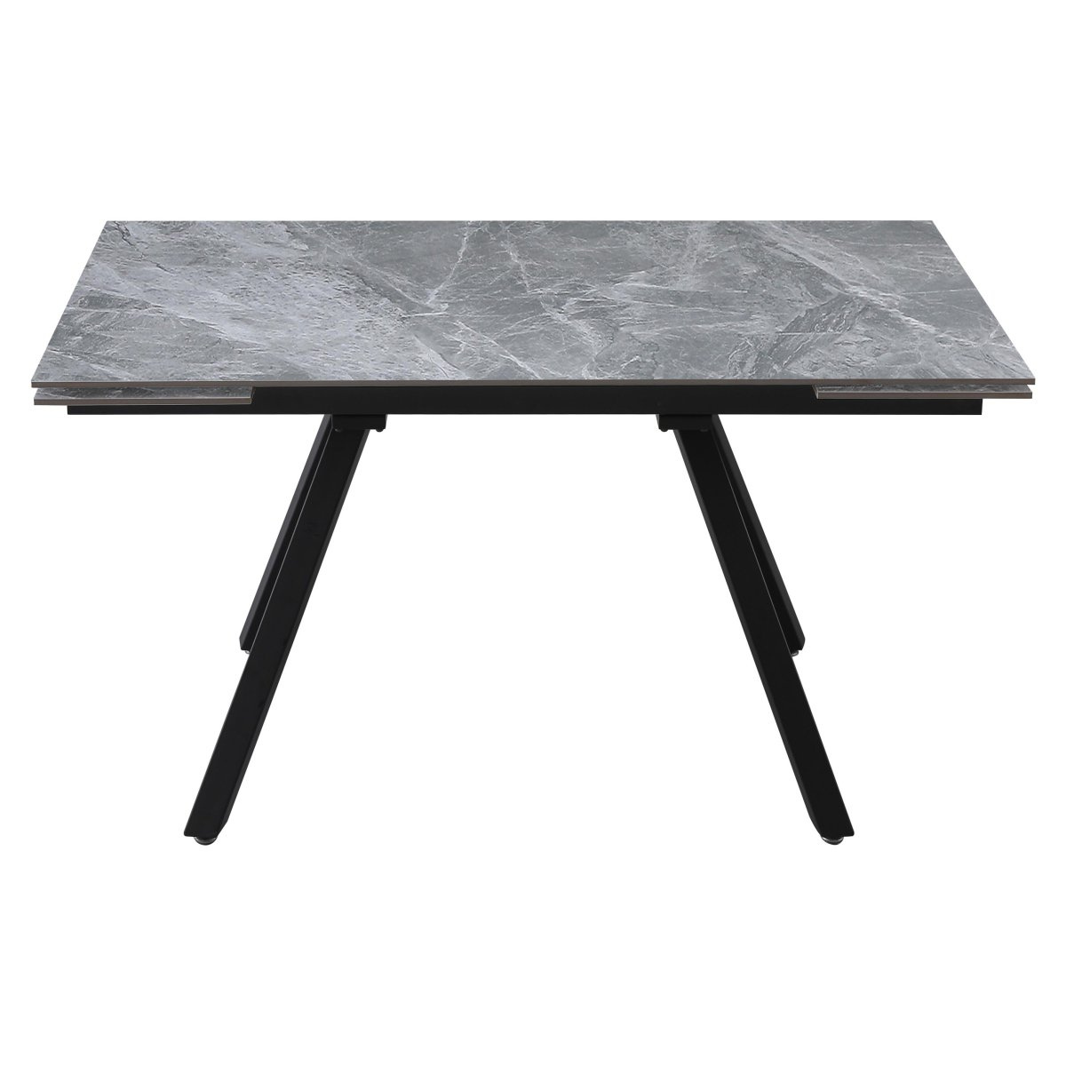 Tavolo da cucina allungabile Cooper top ceramica 120/180x80x76cm