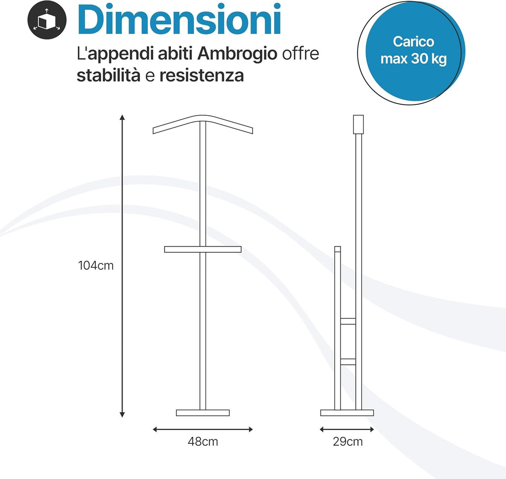 Indossatore Ambrogio Iron Servo Muto in Ferro