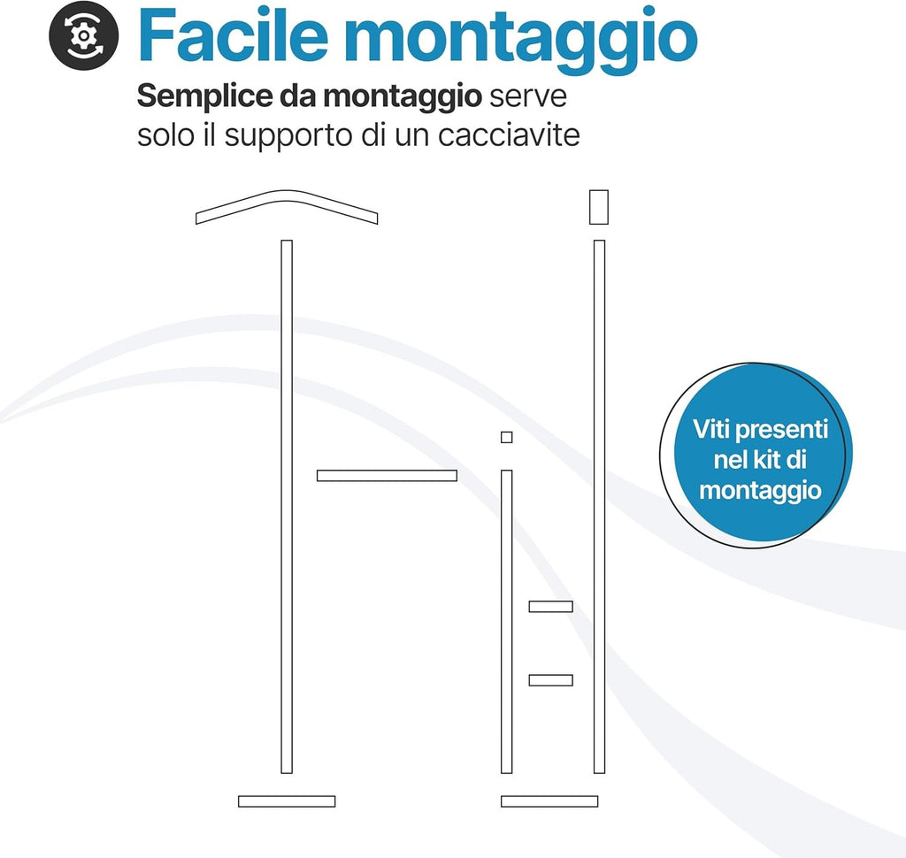 Indossatore Ambrogio Iron Servo Muto in Ferro