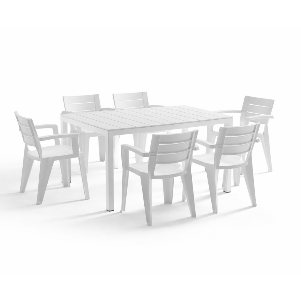 Set Savana 6 Sedie con Tavolo da Giardino