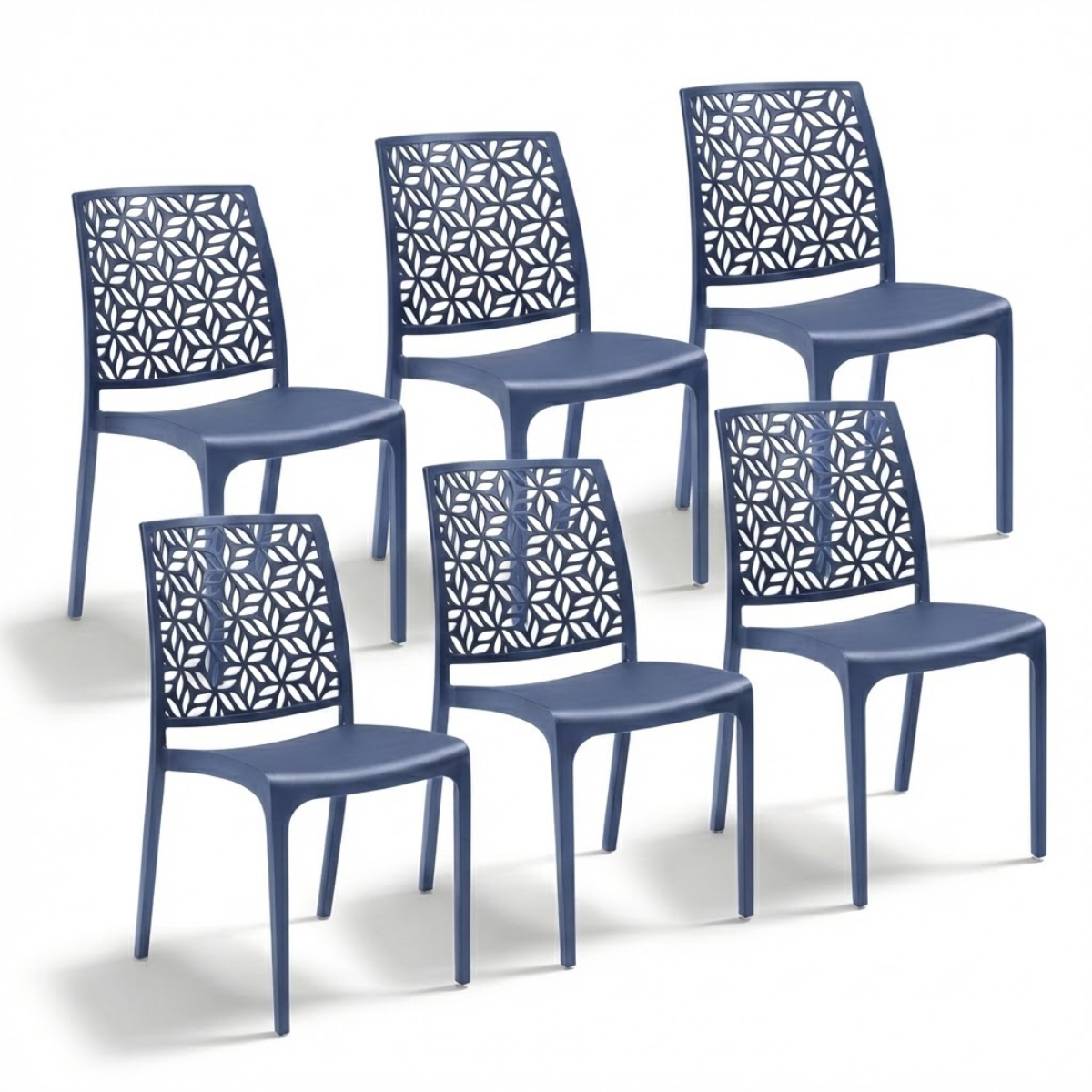 Sedia Ninfa in plastica per interno ed esterno