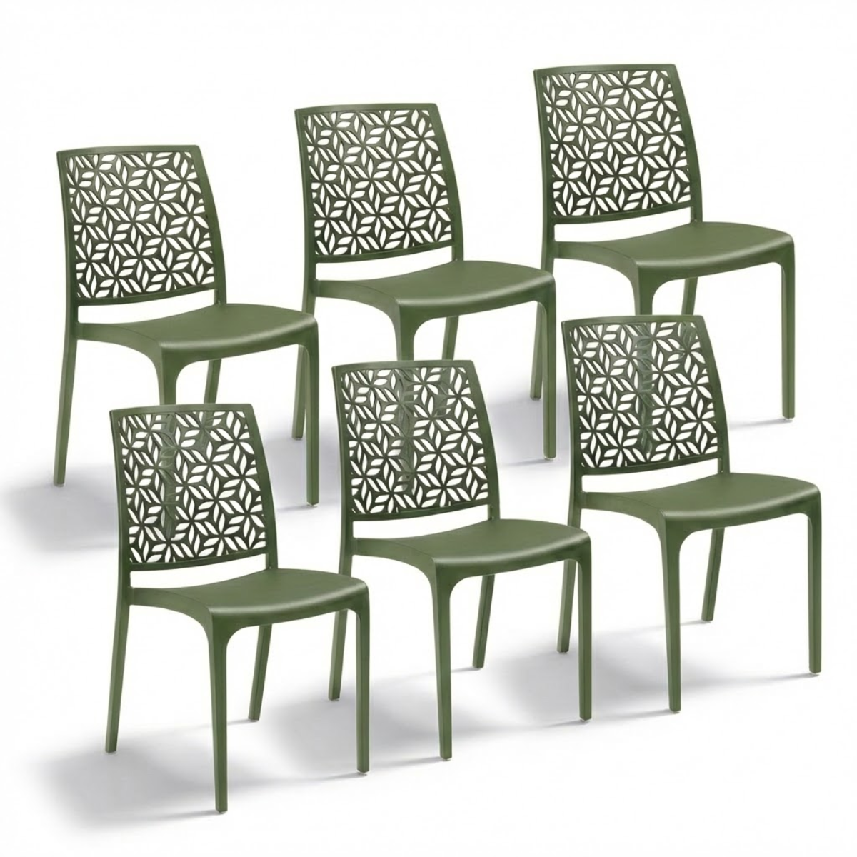 Sedia Ninfa in plastica per interno ed esterno