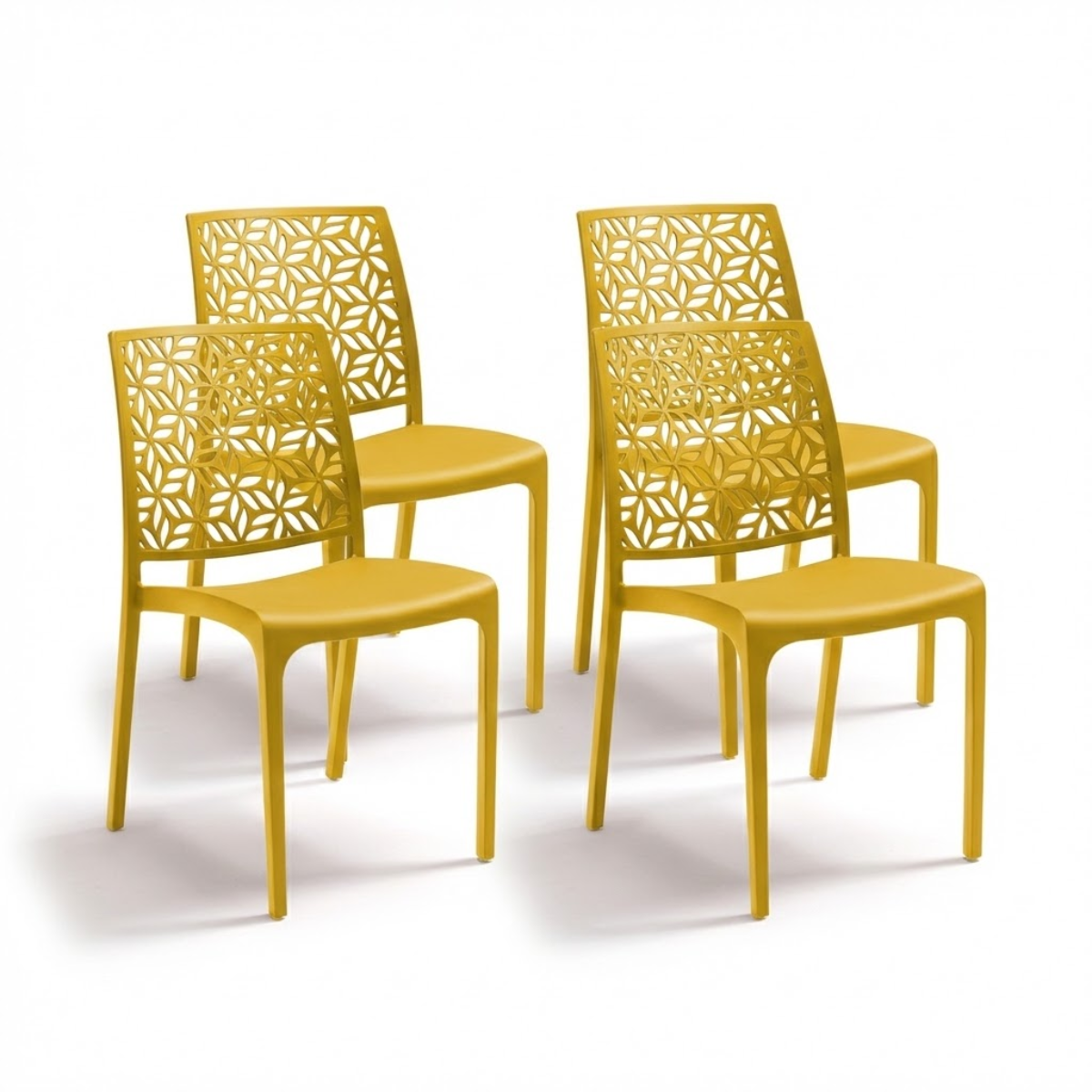 Sedia Ninfa in plastica per interno ed esterno