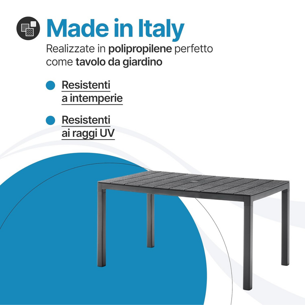 Set Tavolo con 6 sedie da giardino Set Lion King