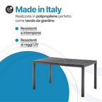 Set Tavolo con 6 sedie da giardino Set Lion King