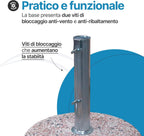 Base ombrellone 25kg  in cemento
