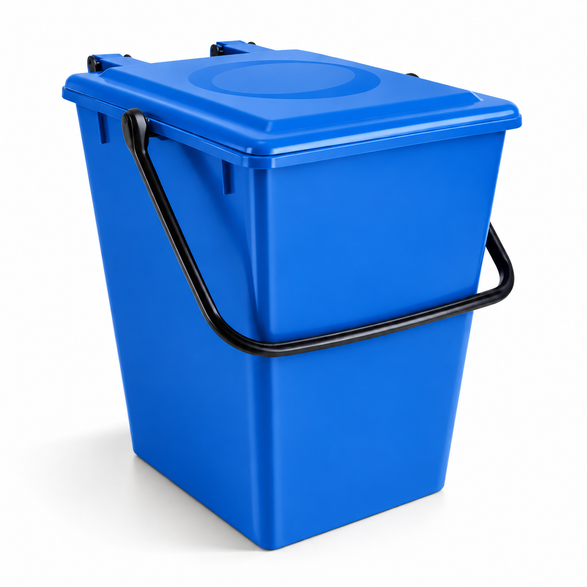 Pattumiera per raccolta differenziata blu 10 lt