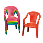 Sedia per bambini in plastica Baby Camelia