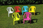 Sedia per bambini in plastica Baby Camelia