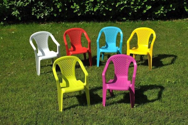 Sedia per bambini in plastica Baby Camelia