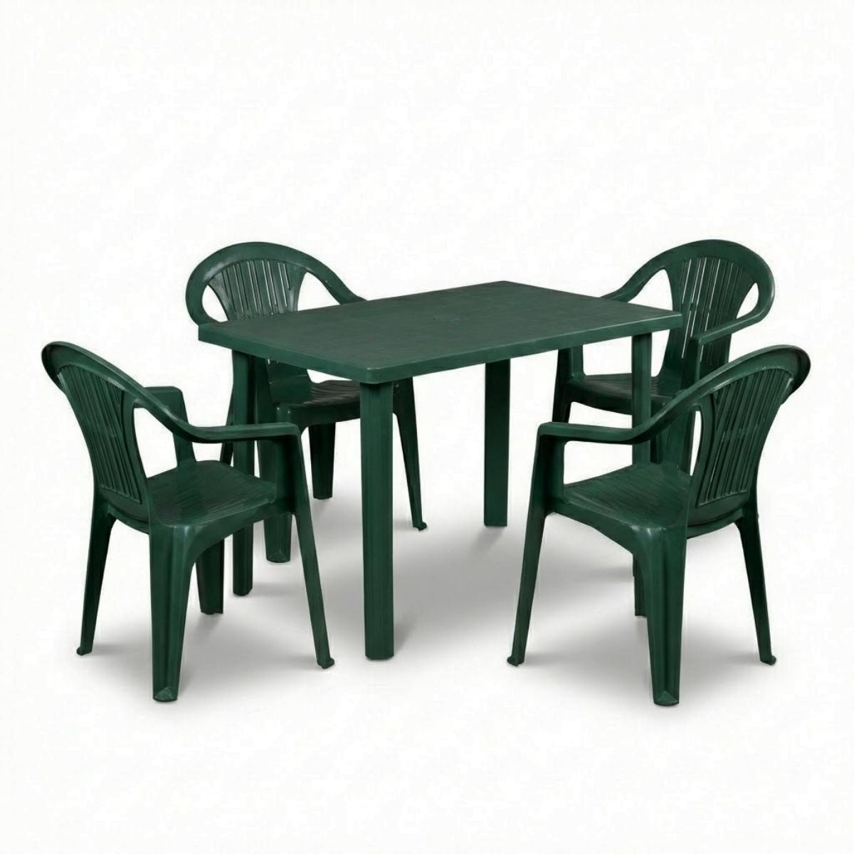 Sedie e tavolo da giardino in plastica - Set Sila